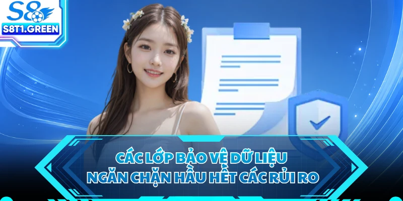 Các lớp bảo vệ dữ liệu ngăn chặn hầu hết các rủi ro